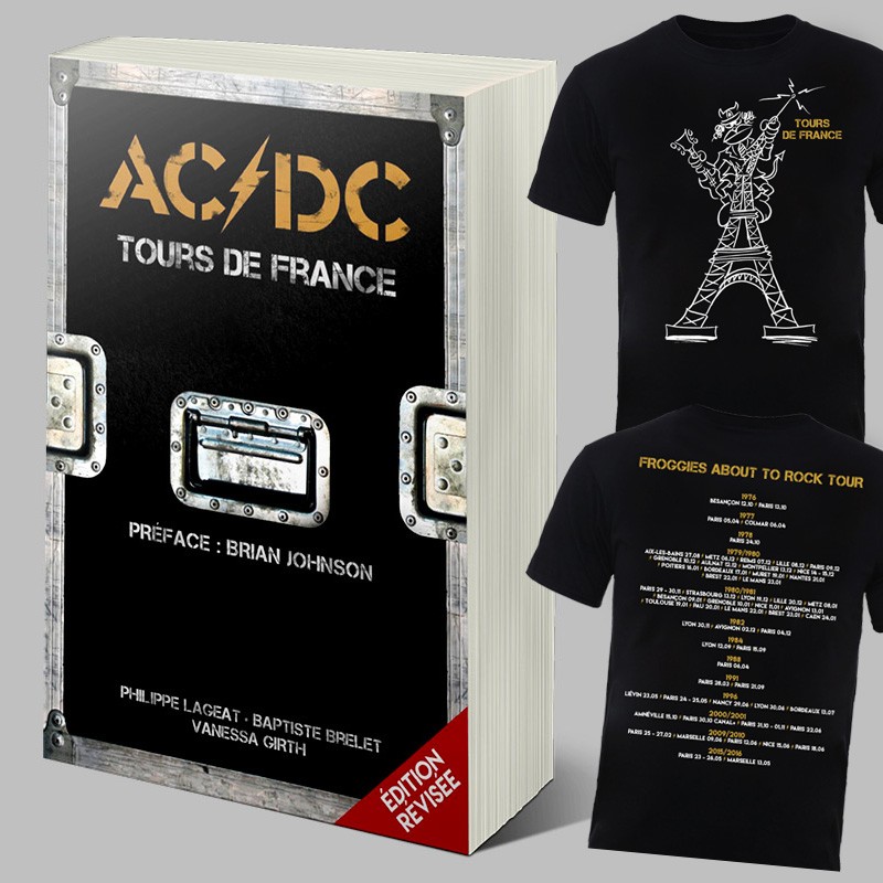AC/DC Tours de France - broché - Philippe Lageat, Baptiste Brelet, Vanessa  Girth - Achat Livre